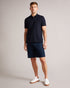 DELVIN-Tops-Dive into DELVIN. This essential polo shirt covers all the bases with a flattering fit, collar, and short sleeves. Paired with jeans and trainers, this top is perfect for spontaneous visits to the farmer's market or can be dressed up with tailored trousers and boots for a smart-casual look. By choosing Ted Baker cotton products, you're supporting our investment in the Better Cotton Initiative's mission. This product is sourced via a system of mass balance and therefore may not contain better cot